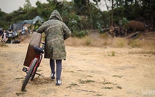More than a hundred homeless people were displaced from informal residences along Santa Ynez Riverbed in Lompoc, California.