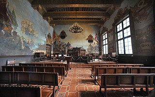 Santa Barbara County Courthouse Mural Room