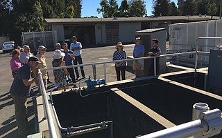 Amid a contentious, well-financed campaign to unseat two incumbents on the Montecito Sanitary District board, the district conducted public tours of its wastewater treatment plant on Channel Drive last weekend.