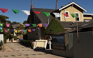 Dario Pini's San Pascual property, which has steadily been losing tenants, faces demolition as the costs of fixing the three buildings outweigh its investment value. One family being evicted disputes strongly that they are behind in their rent.