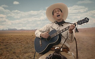 Tim Blake Nelson as Buster Scruggs