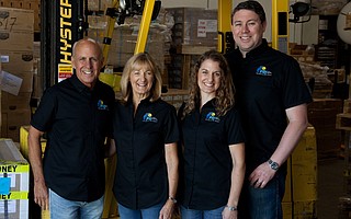 David Noll (far left) and his family, including, from left, wife Linda Noll, daughter Kristy Oakley, and son-in-law Dominic Oakley, bring the pure products of New Zealand to health-conscious, or just flavor-conscious, Americans.