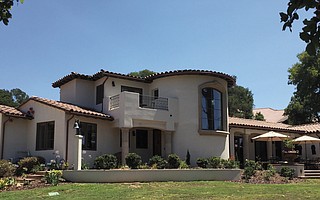 While remodeling this single-family home in Montecito (directional), its new owners got rid of busy details and opened interior spaces (directional) for favorite family pieces and to host holiday get-togethers.