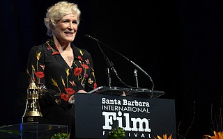Glenn Close receives SBIFF Maltin Modern Master Award at the Arlington Theater