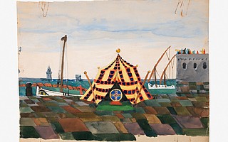 "Spheric Vision IV, 1919," part of UCSB's <em>The Illuminated Imagination: The Art of C. G Jung </em>