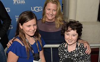 Mimi deGruy interviewed by SB Middle School Teen Press on the red carpet at the 2019 SBIFF opening night.