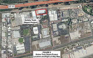Goleta's train station-to-be — in the design stage for amenities like bathrooms and a cafe — is at the end of South La Patera Road across from the existing Amtrak platform.