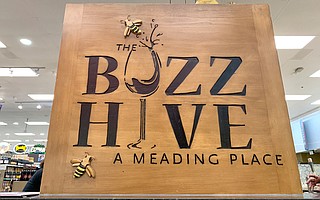 The Buzz Hive is a poppin’ grocery store bar in Whole Foods.