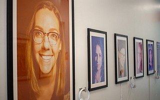 MOXI is hosting a portrait show of women in science and projects by the Dos Pueblos Engineering Academy.